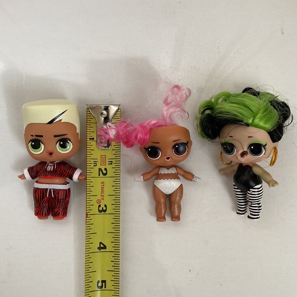 Lot of 5 Dolls:Radical QT Ultra Rare LOL Surprise REMIX Hair Flip,Queen Bee Doll - Picture 7 of 16